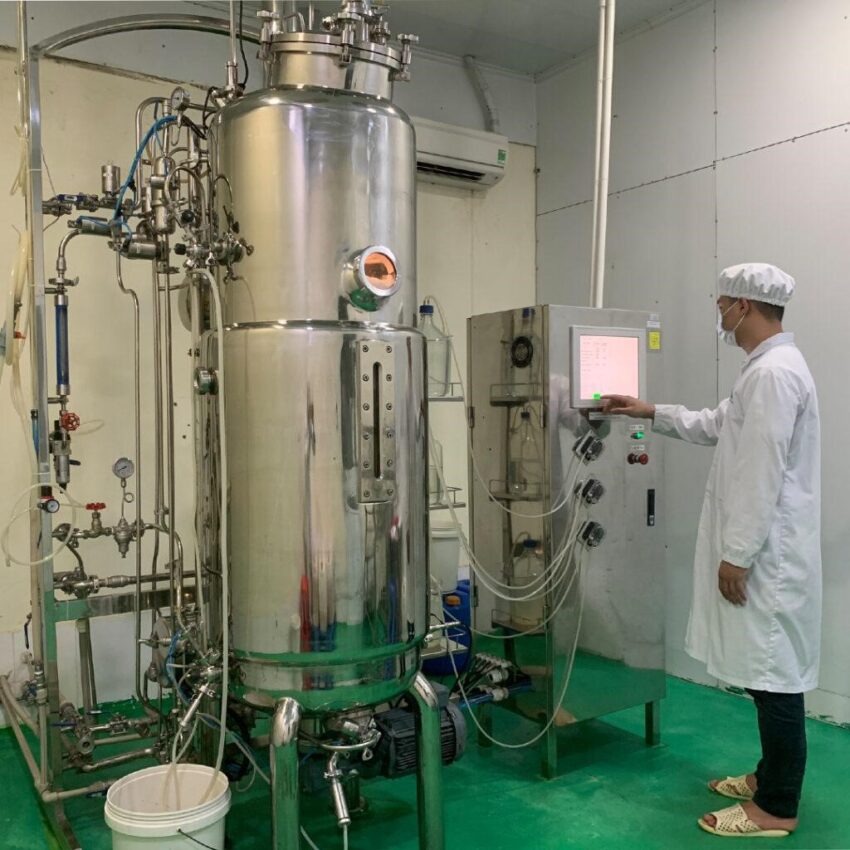 vi sinh, men tiêu hóa, kỹ thuật nuôi cấy vi sinh, Nguyên liệu xử lý đáy ao