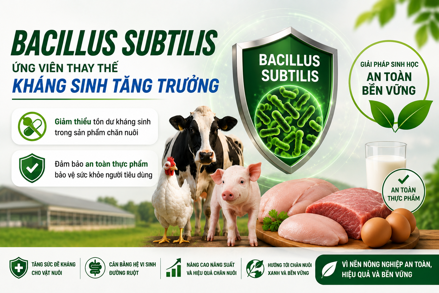 nguyên liệu vi sinh Bacillus subtilis