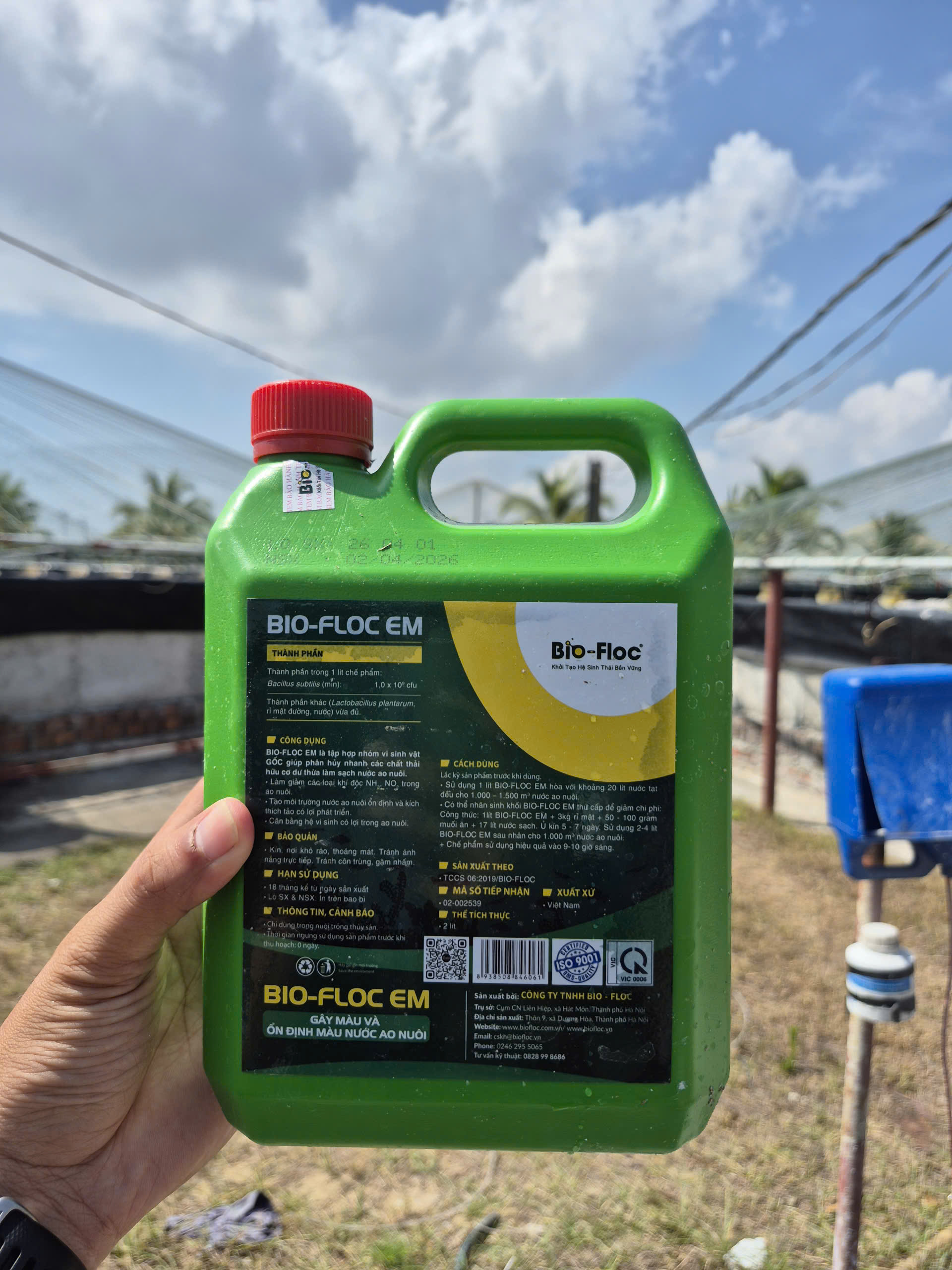 bio-floc, chế phẩm vi sinh, chế phẩm sinh học, vi sinh thuỷ sản, vi sinh nuôi tôm