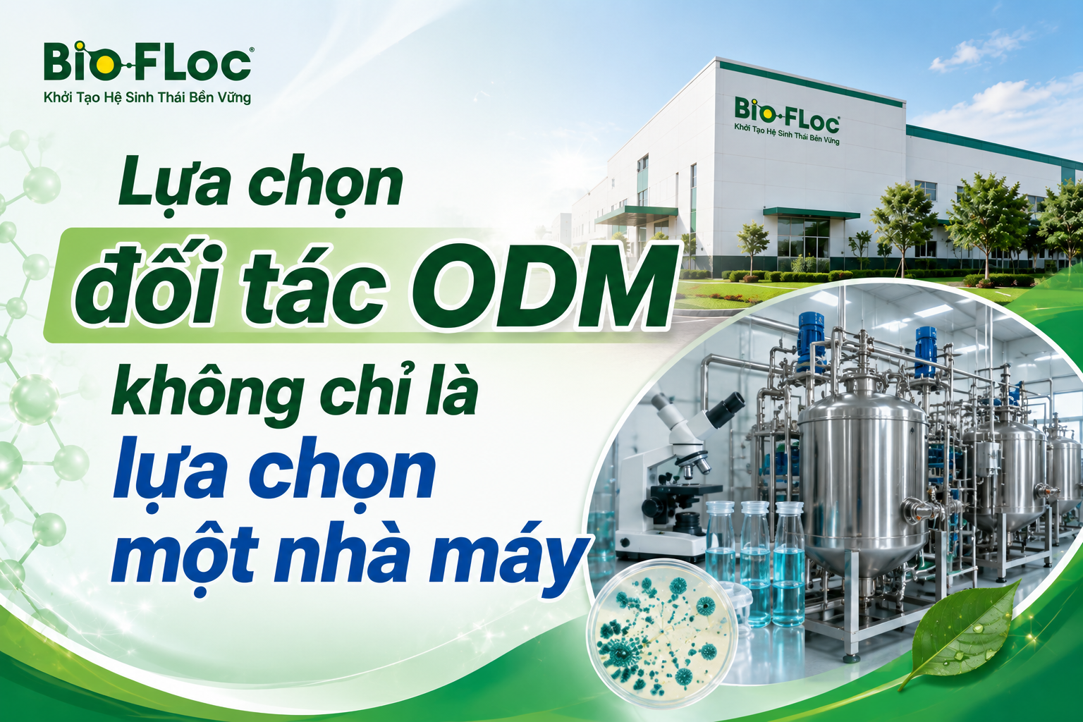 nhà máy OEM chế phẩm sinh học