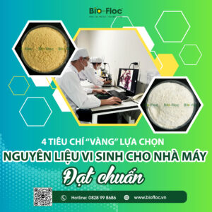 nguyên liệu vi sinh cho nhà máy