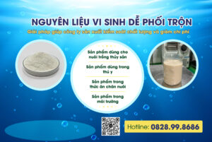 nguyên liệu vi sinh dễ phối trộn