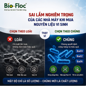 bacillus subtilis có tác dụng gì nguyên liệu vi sinh vi sinh xử lý môi trường ao nuôi CFU vi sinh là gì